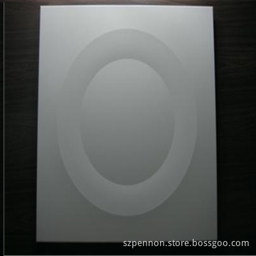 Decorative Lay-on Clip -in 3D Design Aluminum Ceiling